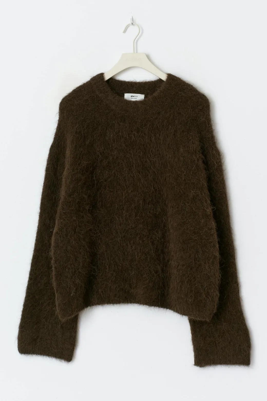 Alpaca blend knitted sweater