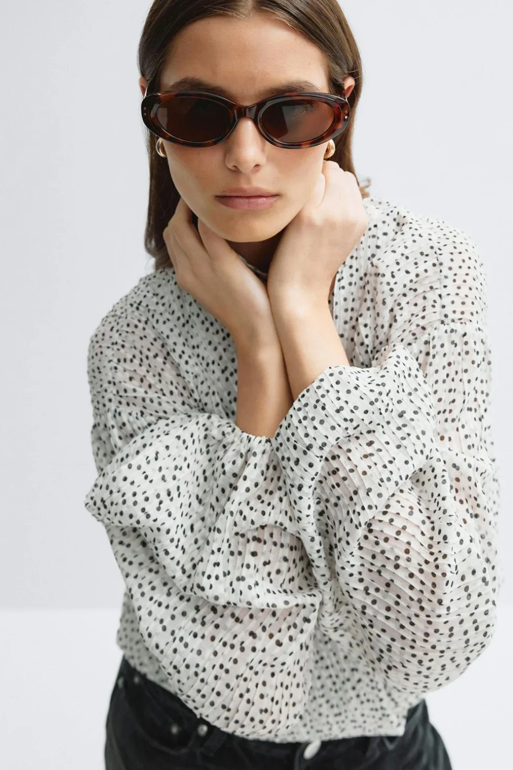 Angular sunglasses