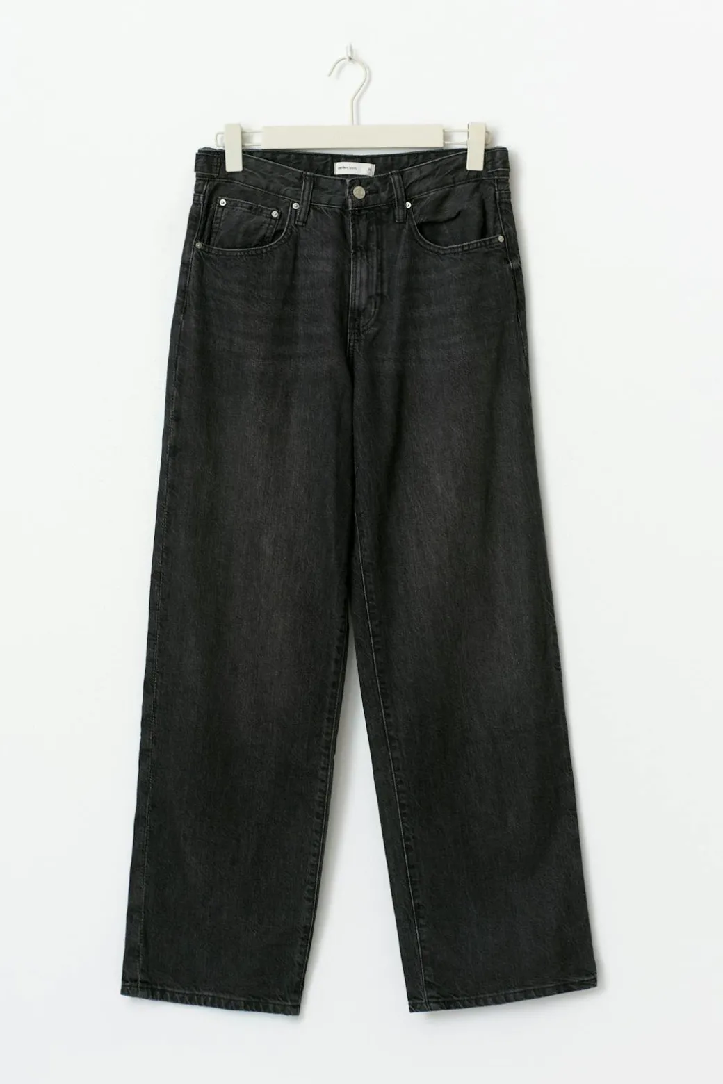 Baggy snap jeans