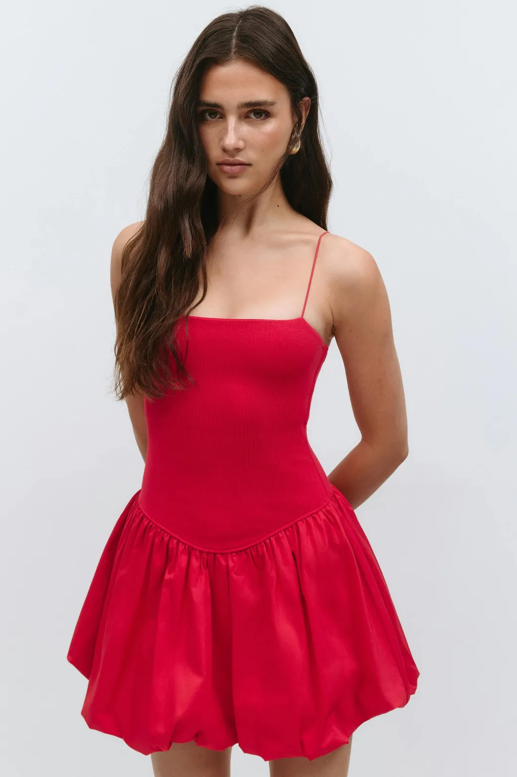 Balloon mini dress