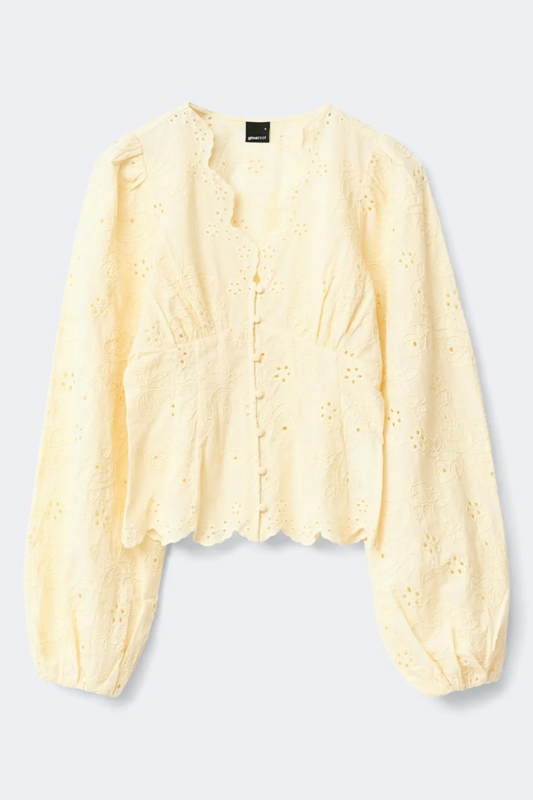Balloon sleeve blouse