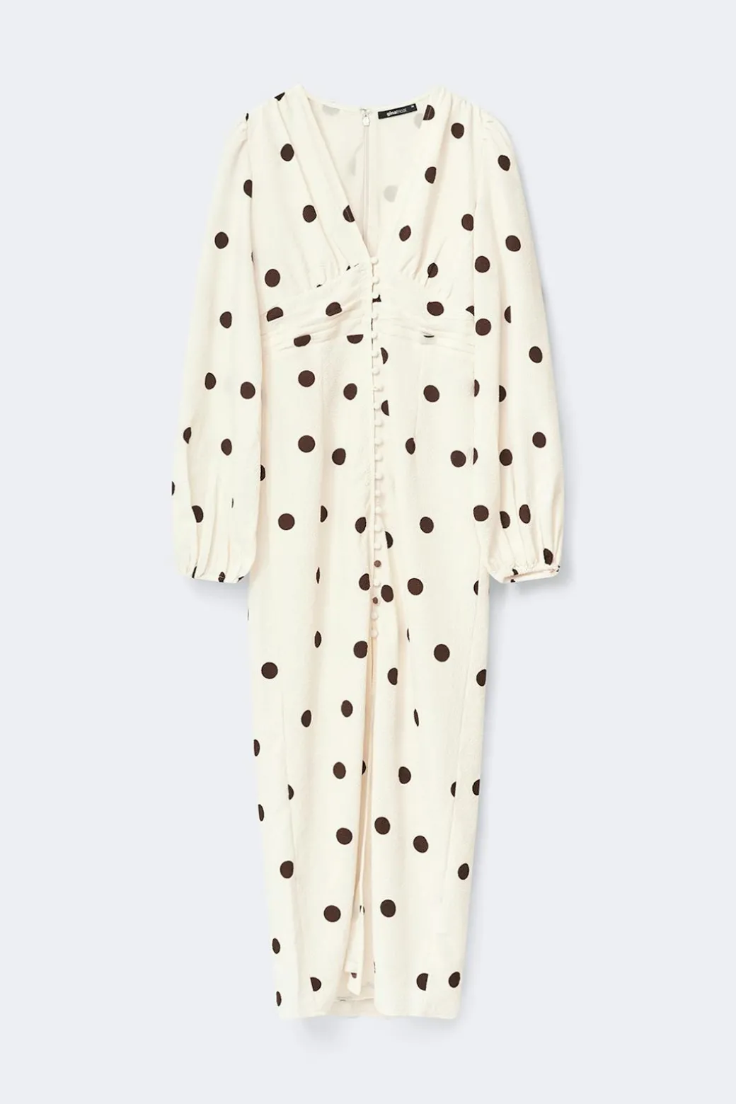 Balloon sleeve dress