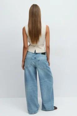 Barrel balloon jeans