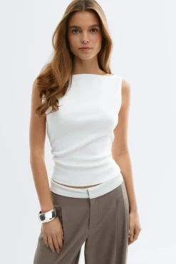 Boatneck tanktop