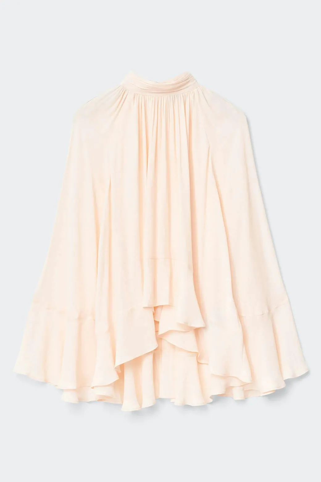 Boho frill blouse