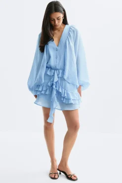 Boho mini dress