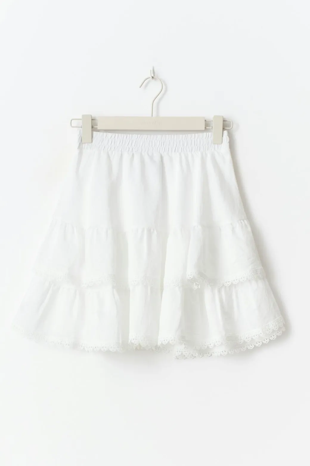Boho mini skirt