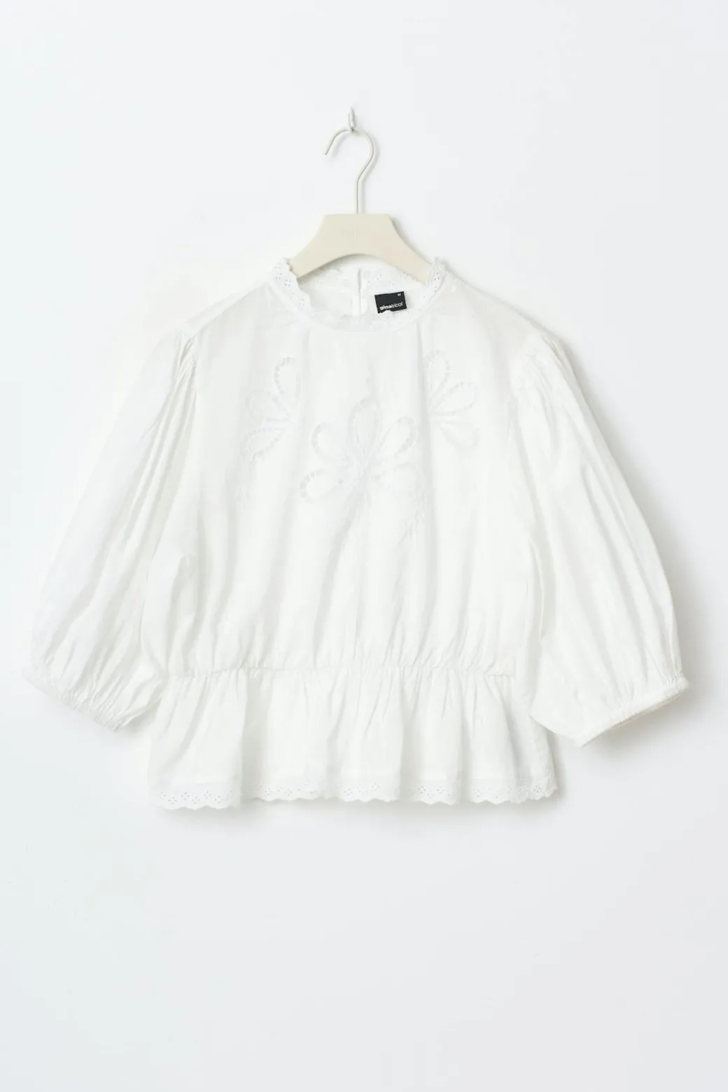 Boho peplum blouse