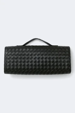 Braided clutch bag