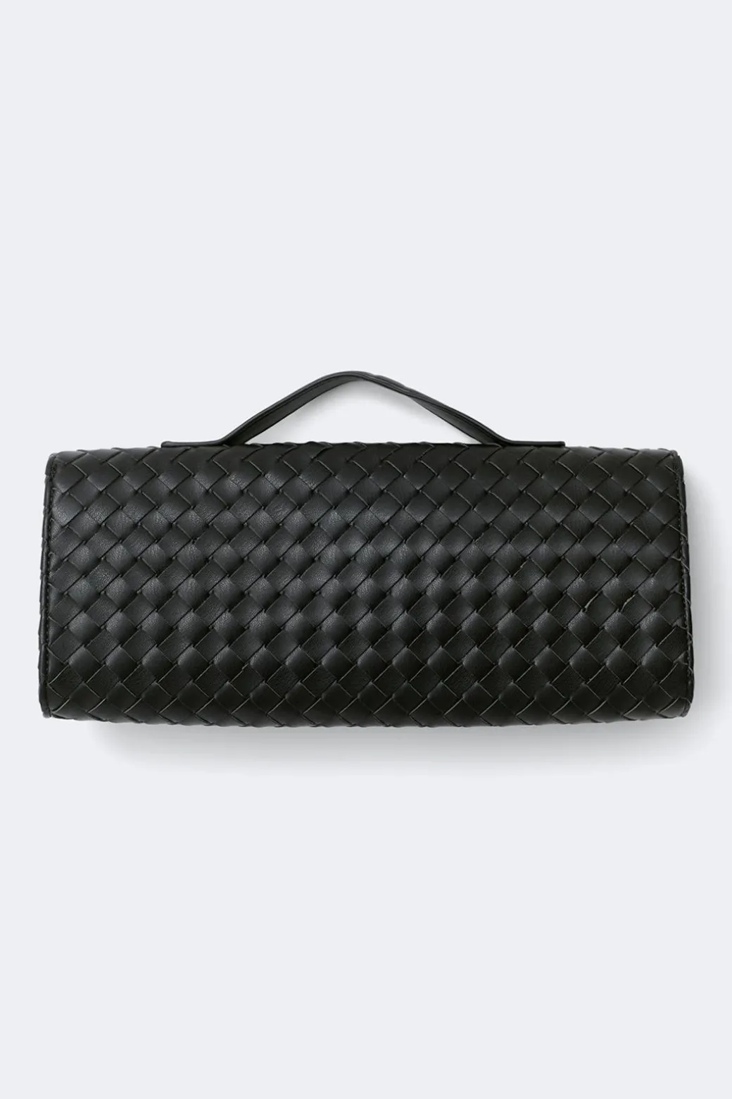 Braided clutch bag