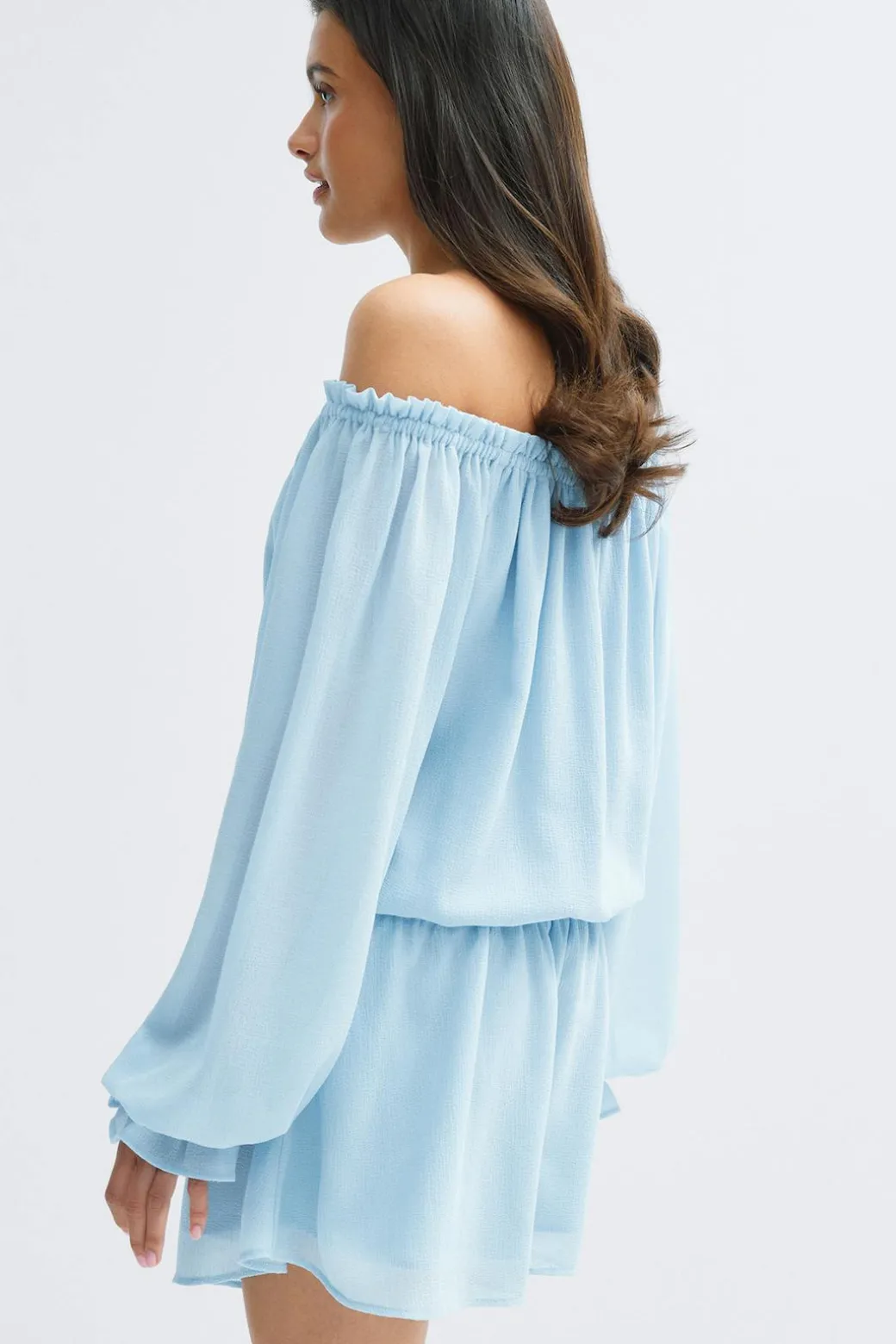 14+ breeze off shoulder dress