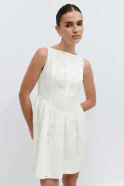 Broderie anglaise dress