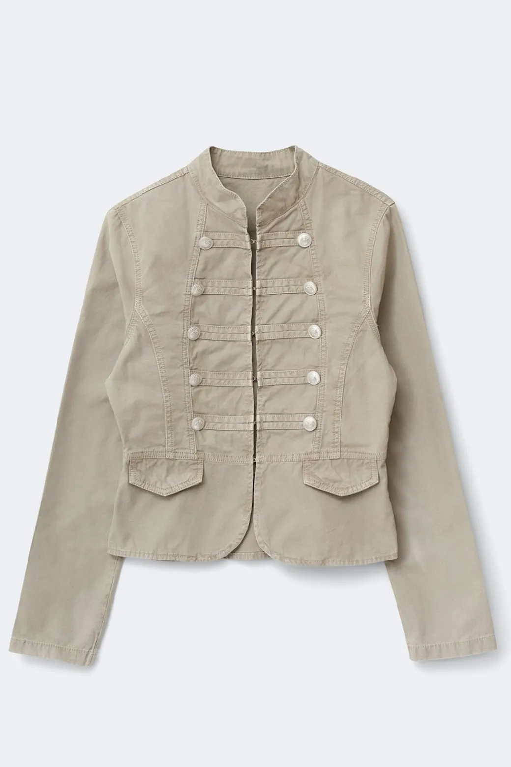 Button down uniform jacket