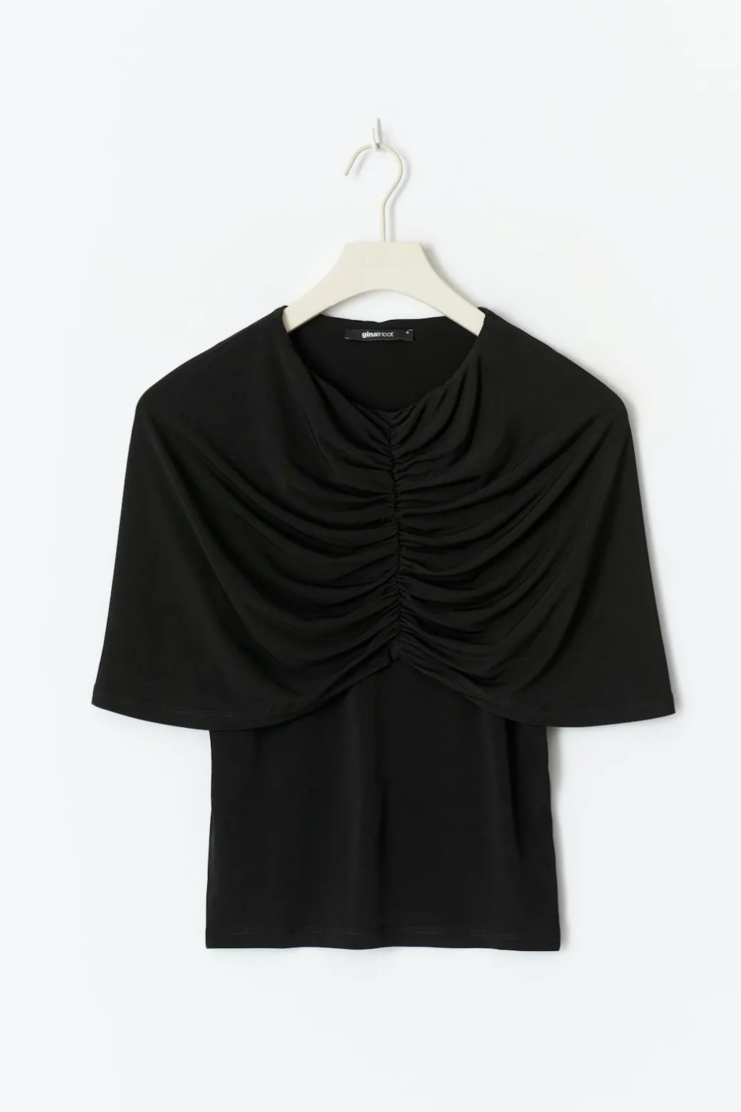 Cape ruched top