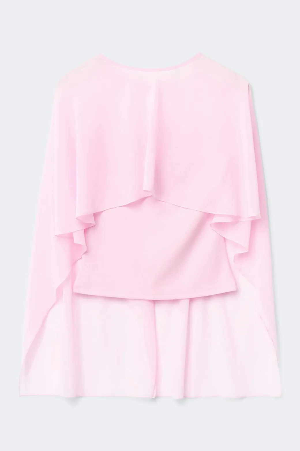Chiffon cape top