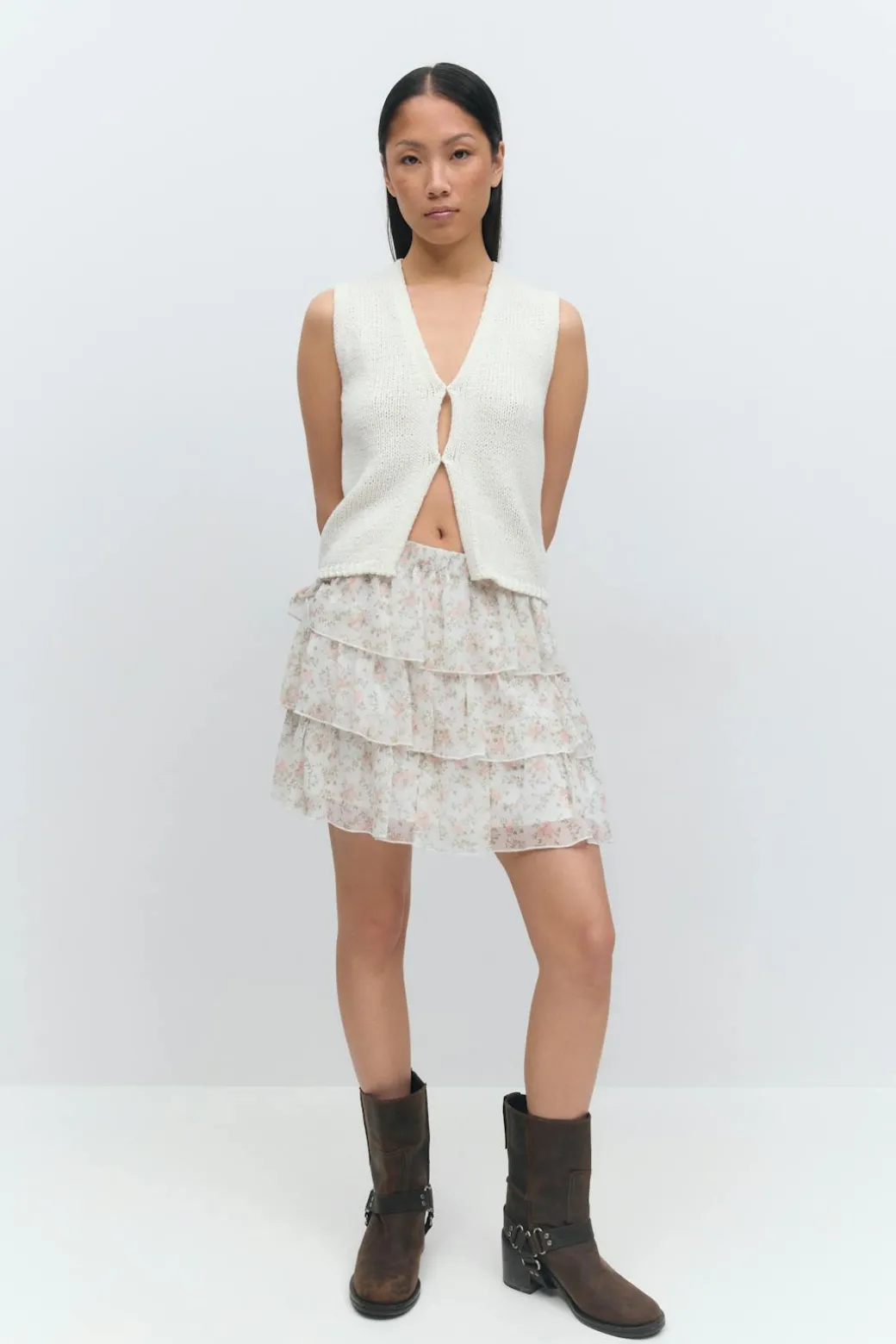 Chiffon skirt