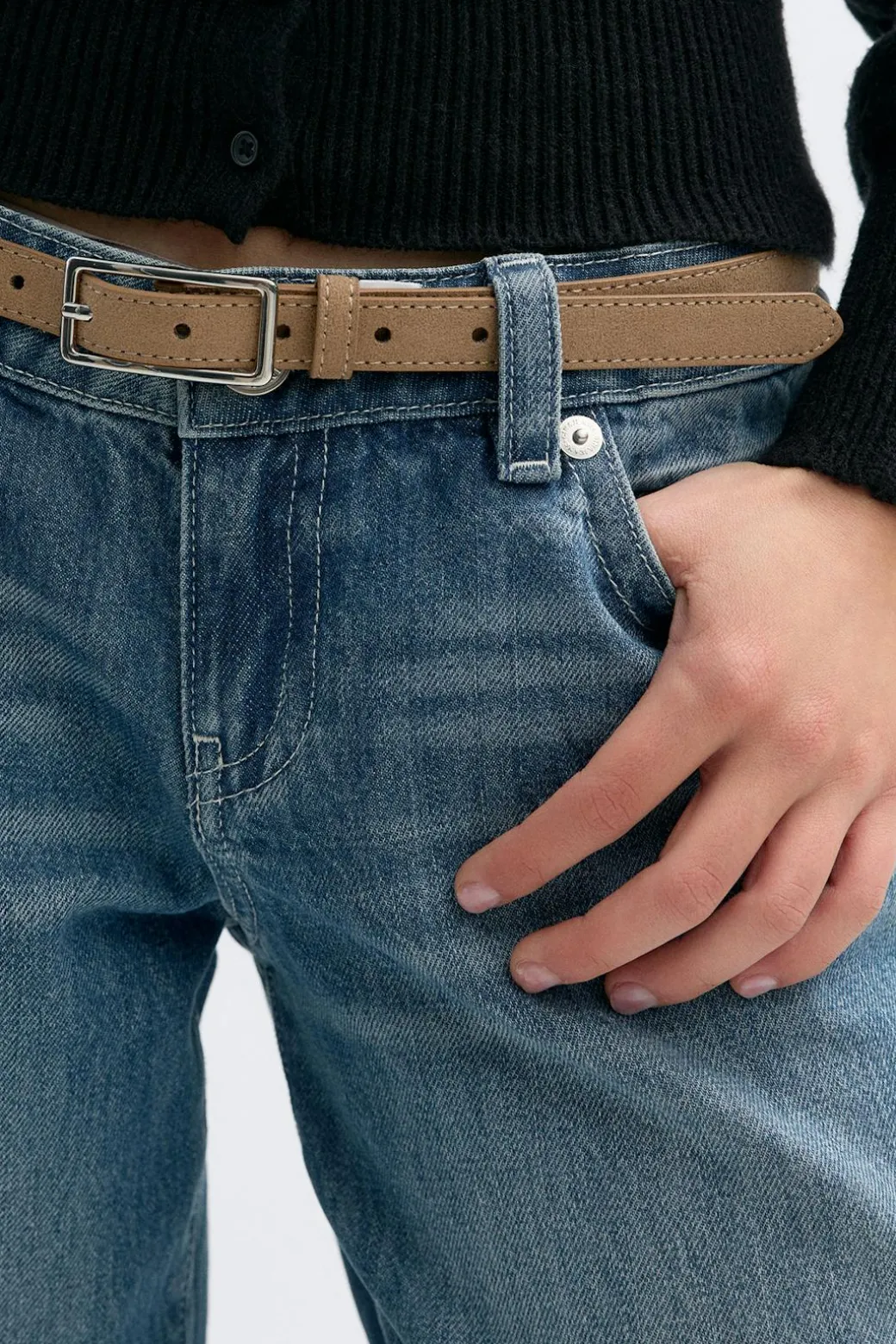 Clean rectangular belt