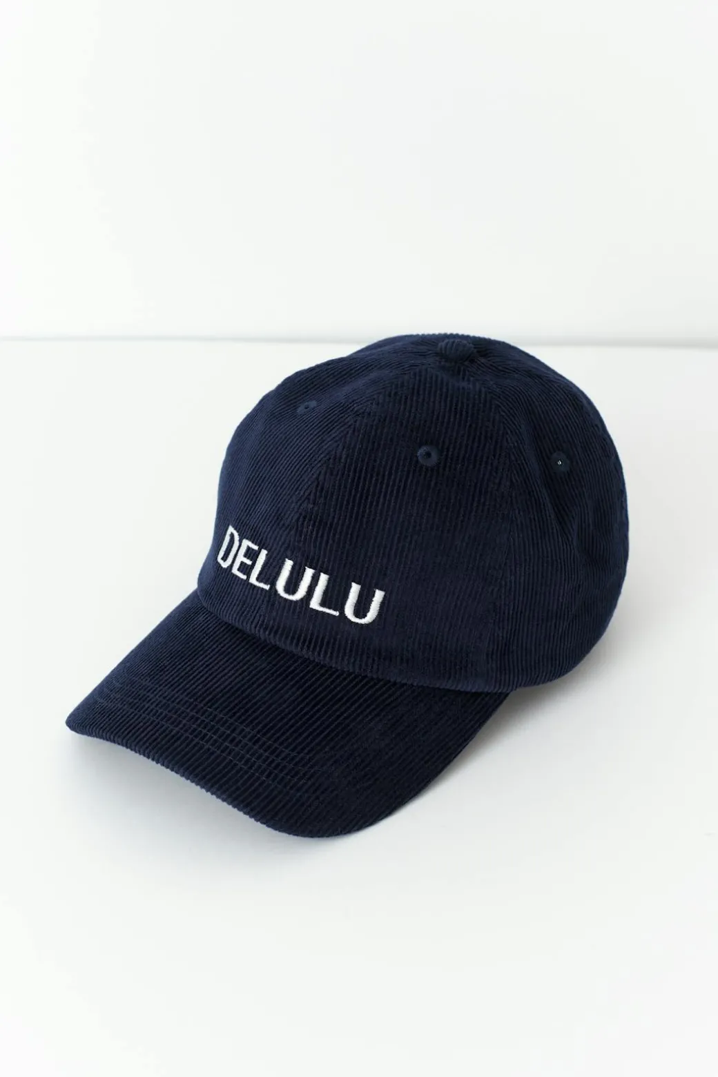 Corduroy cap