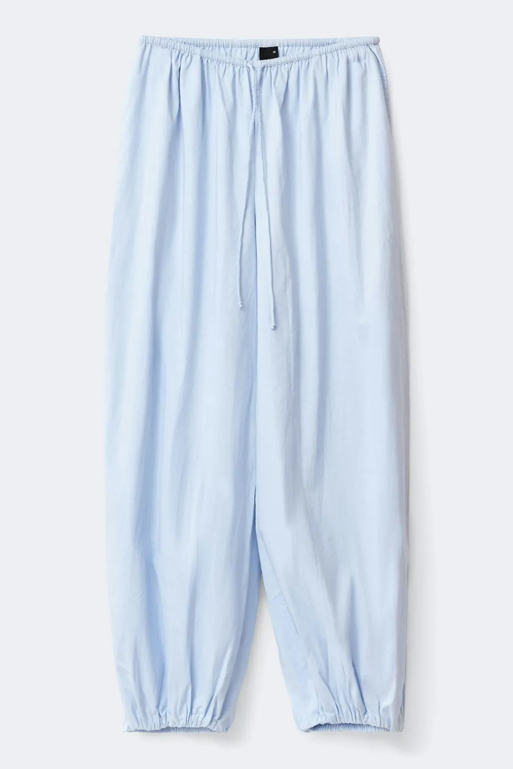 Cotton balloon trousers