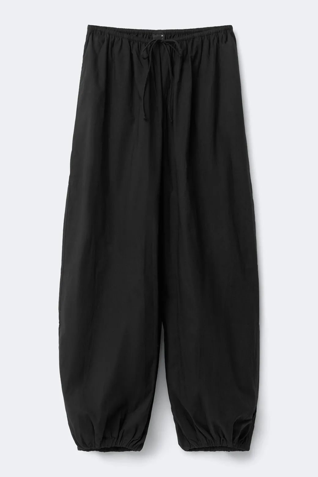 Cotton balloon trousers
