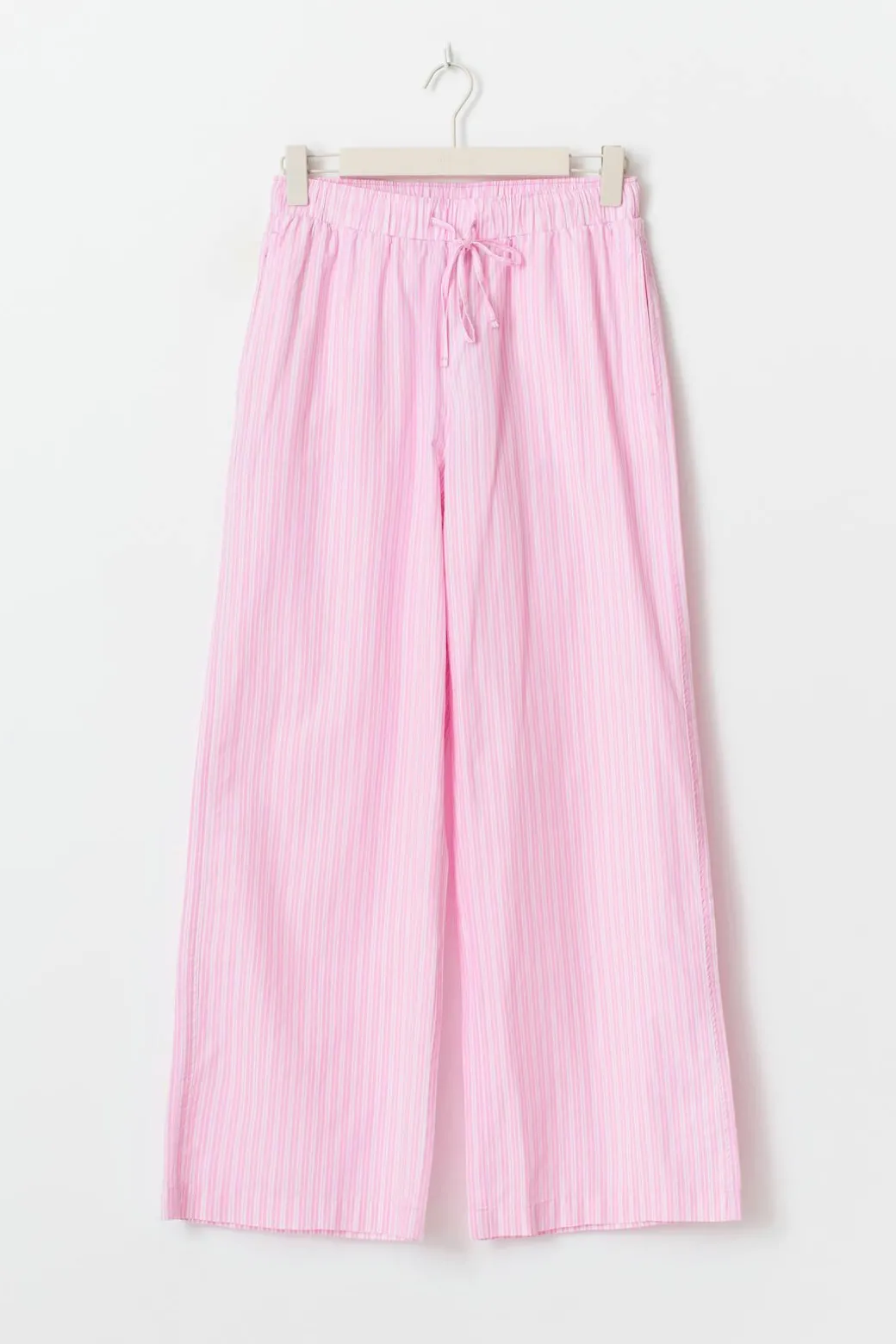 Cotton poplin trousers