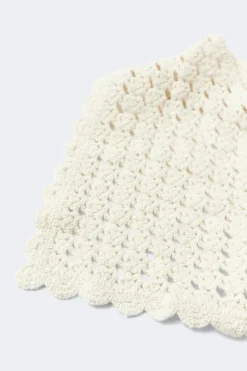 Crochet head scarf