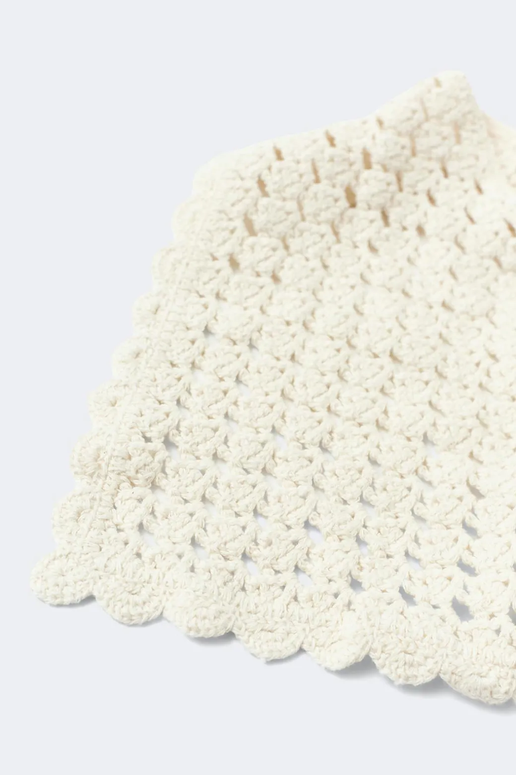 Crochet head scarf