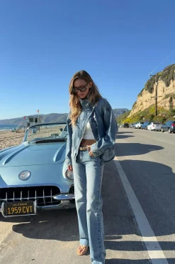 Crush straight jeans