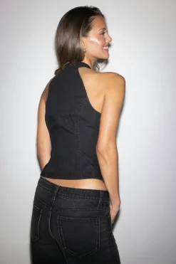 Darling denim top