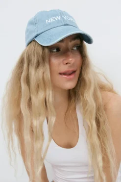 Denim cap