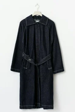 Denim car coat