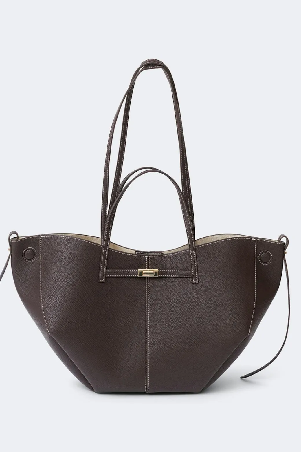 Detail strap tote bag