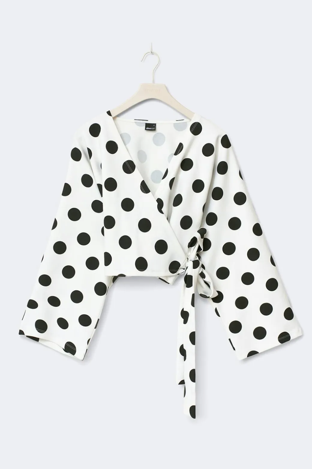 Dot wrap tie top
