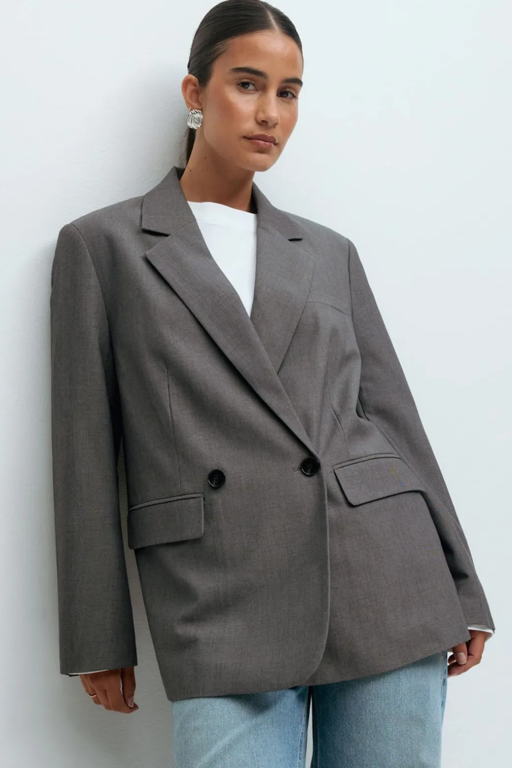 Double breasted blazer