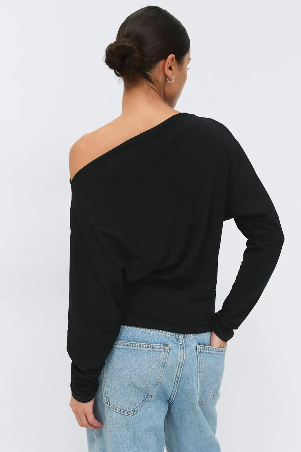 Dropped shoulder top