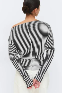 Dropped shoulder top