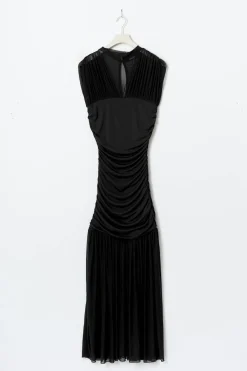 Dropped waist maxi dress