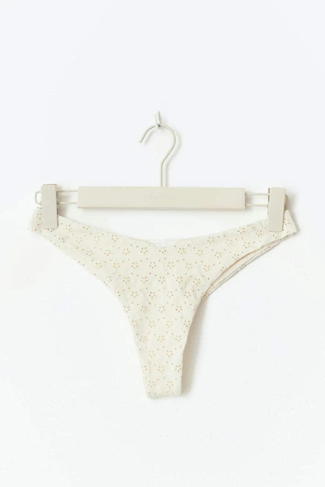 Embroidery bikini brazilian