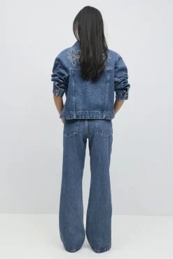 Embroidery jeans