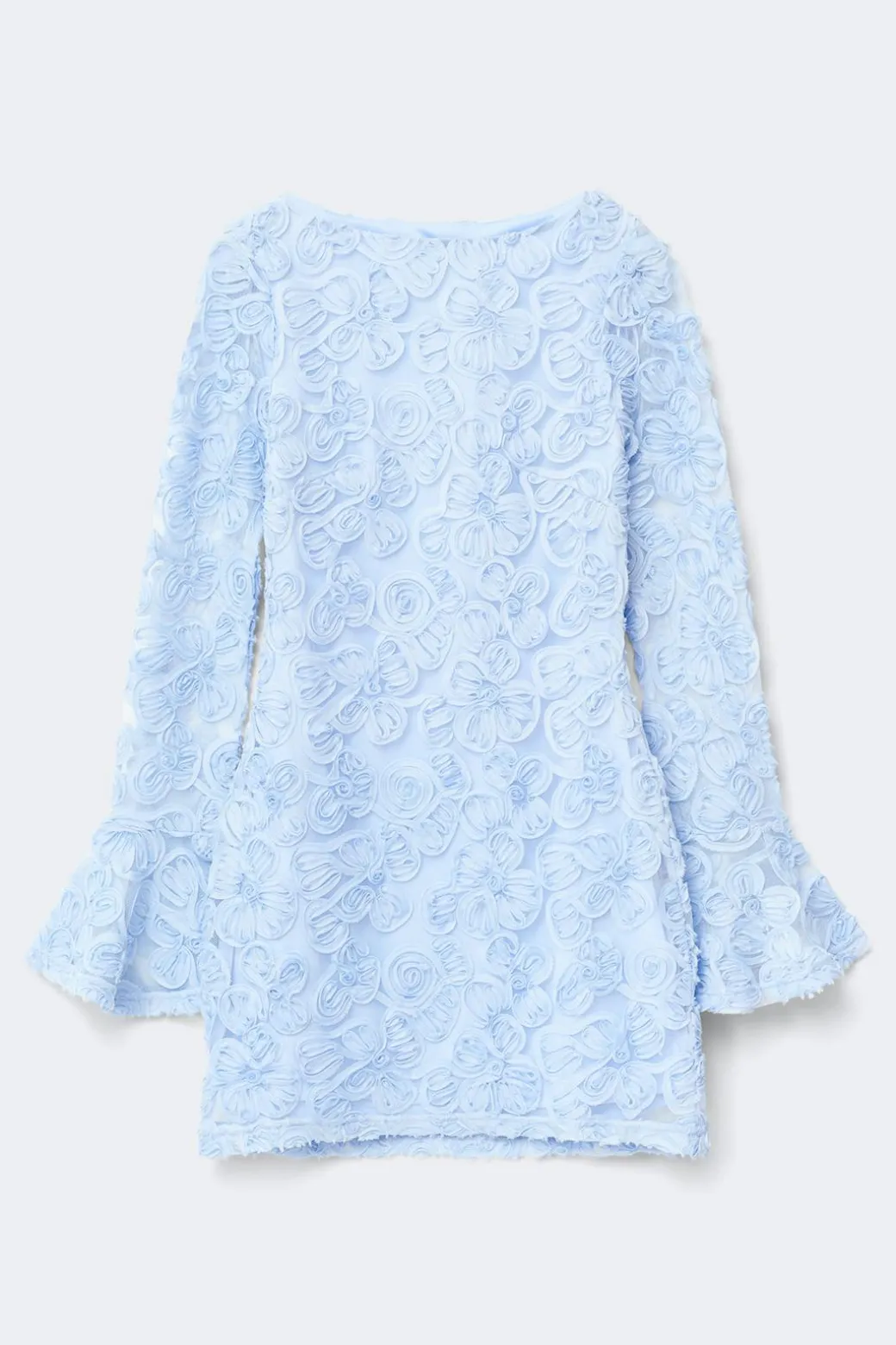 Embroidery mini dress