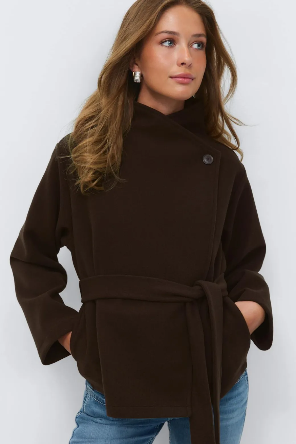 14+ felt wrap jacket