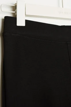 Flare petite jersey trousers