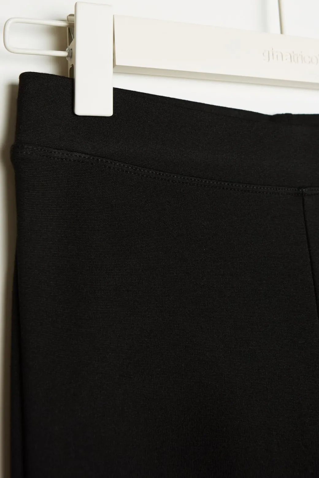 Flare petite jersey trousers