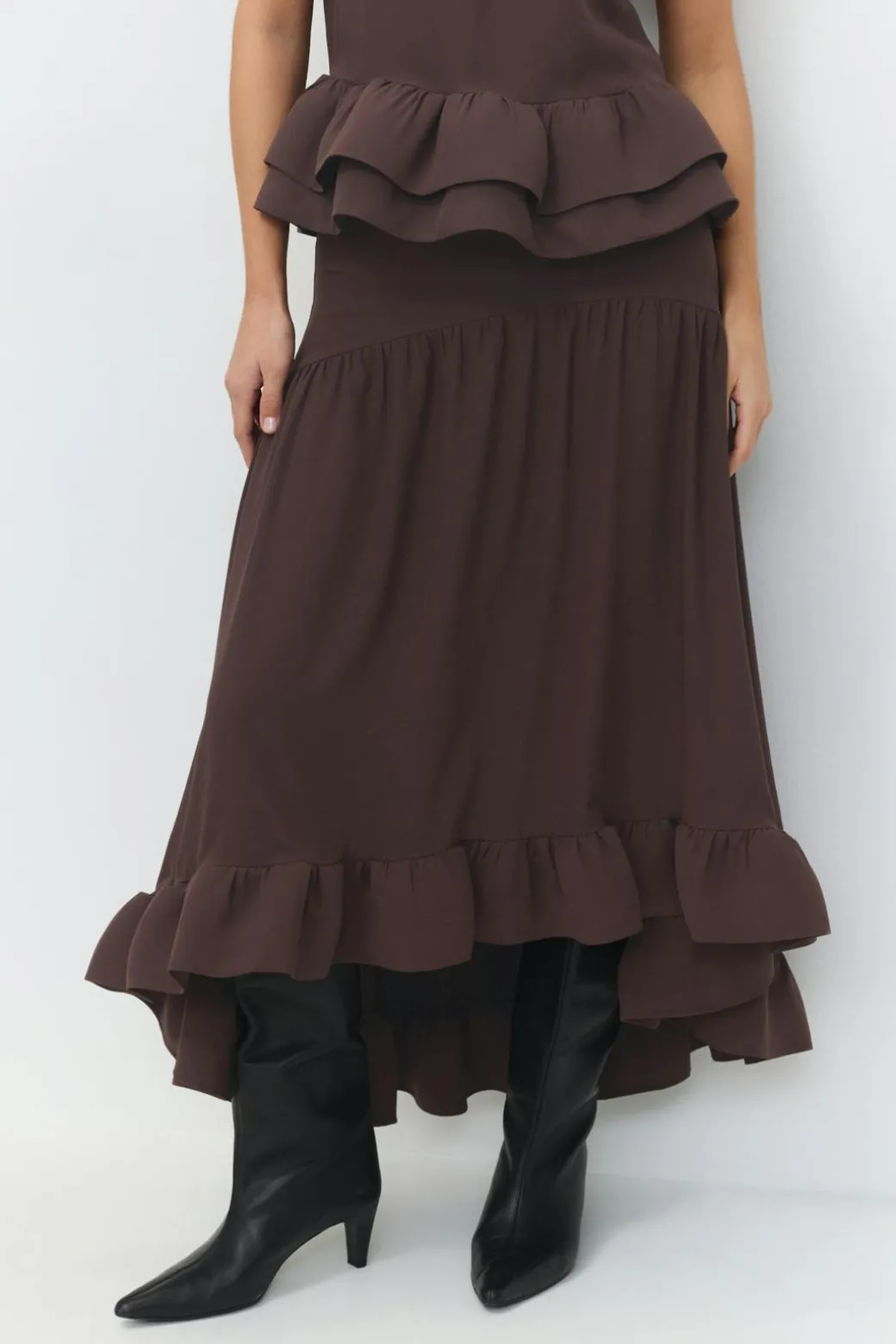 Flounce skirt