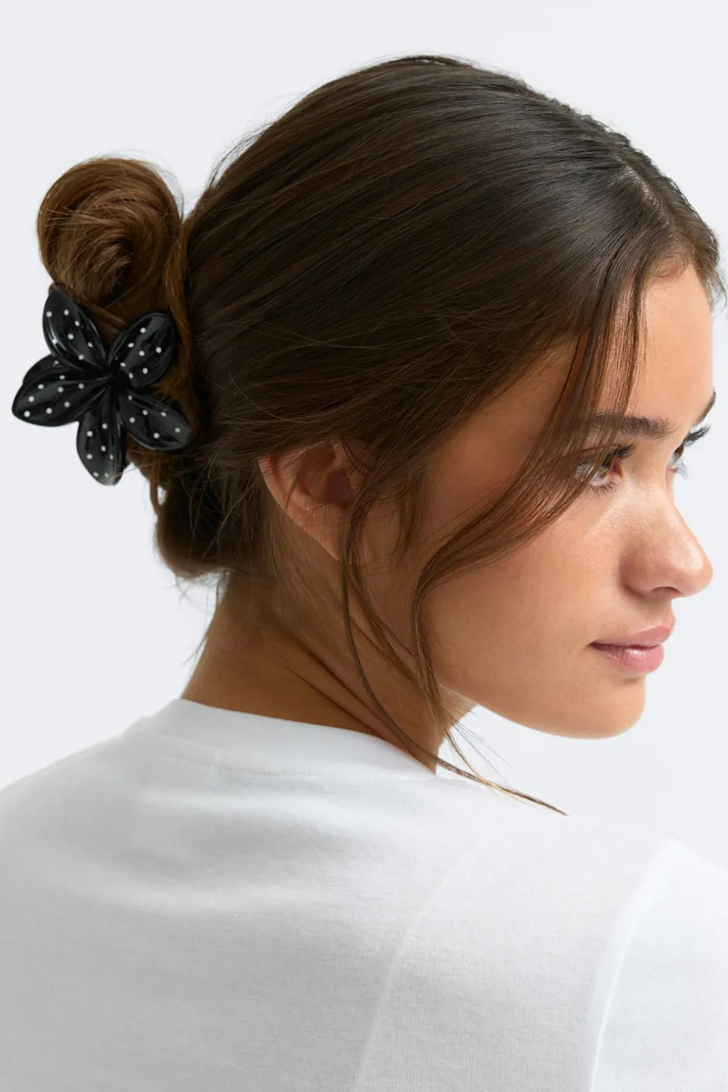 Flower hair clip