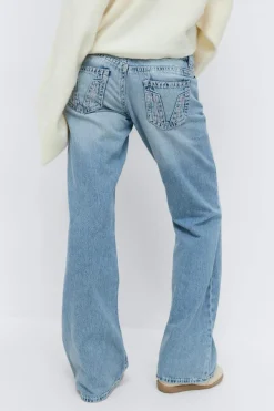 14+ for real low loose jeans