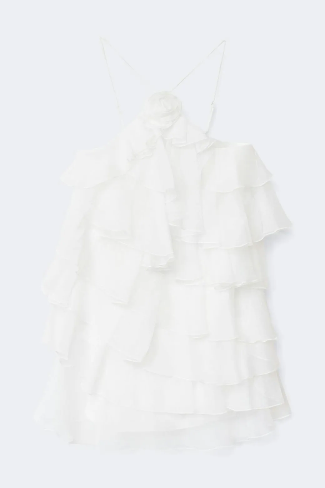 Frill mini dress
