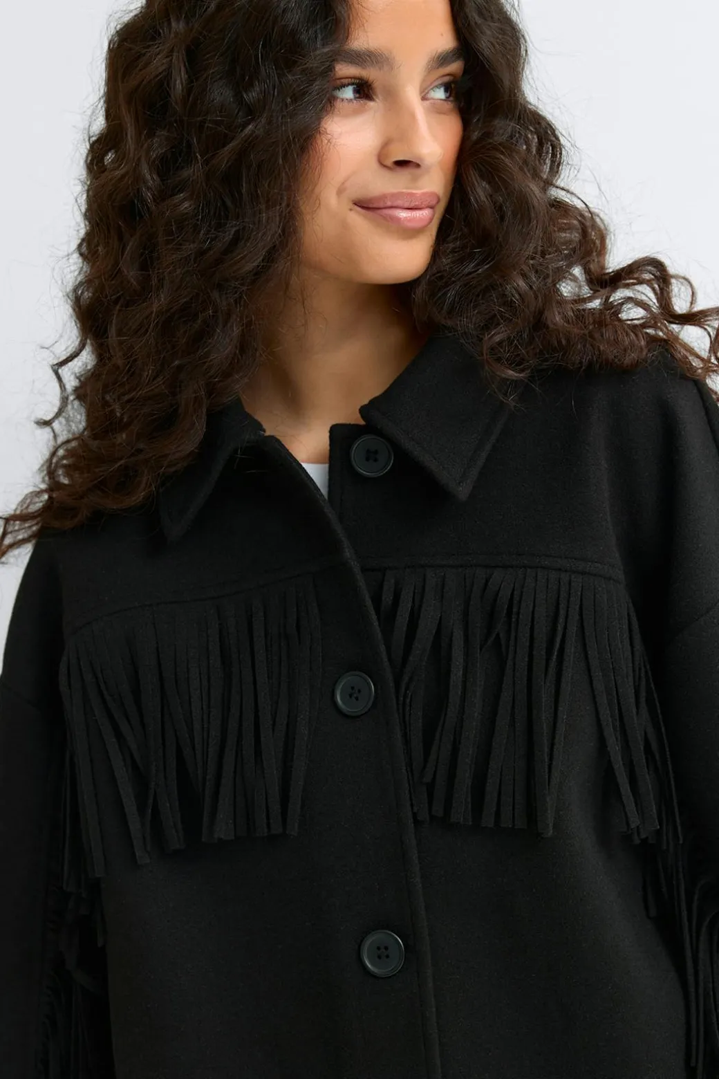 Fringe jacket