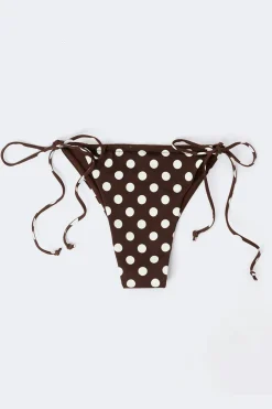 Gathered bikini tanga