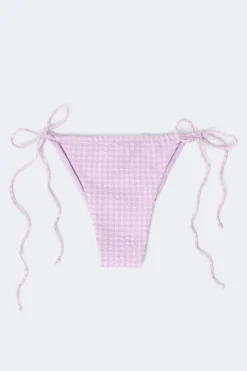 Gathered bikini tanga